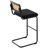 Krystalin Velvet Upholstered Cane Back Stool-1550285525-1550285526-1550285523