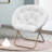 Foldable Round Saucer Chair Portable Papasan Chair Lounge Chair Accent Chair for Bedroom Living Room-1110185527-1110185526-1137783173