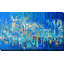 "Romans 12: 12" S'appuyant sur l'espoir (horizontal) "par Mark Lawrence, reproduction sur toile