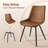 Bakhyt 18'' H Faux Leather Upholstered Side Chair-600244563