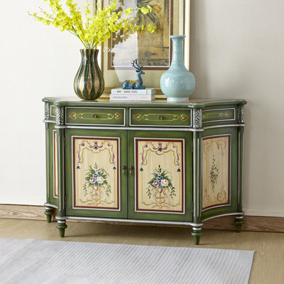 Painted multi-purpose vintage sideboard