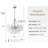 3-Copper colored dimmable glass pendant light