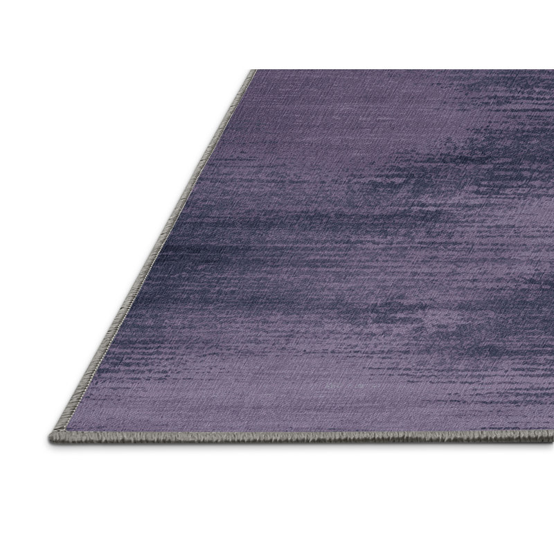 Tapis mauve lavable à la machine, Rectangle 2 pi x 3 pi
