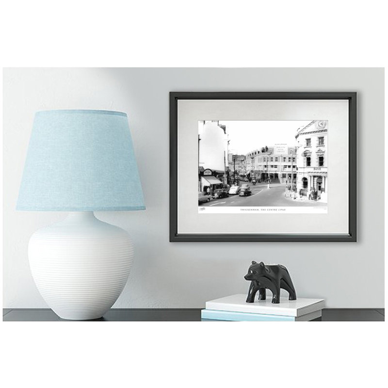 Twickenham, The Centre C1960 by Francis Frith - Single Picture Frame Print, 28cm H x 36cm W x 2.3cm D