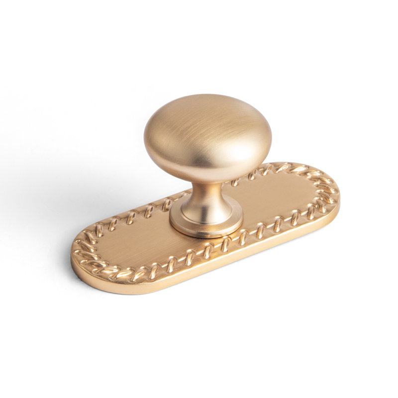 Poignée de 1,18 po avec entretoise, Bronze champagne