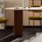 Retro style practical dining table-105357688