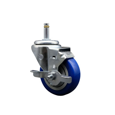 Swivel Grip Ring Stem Caster