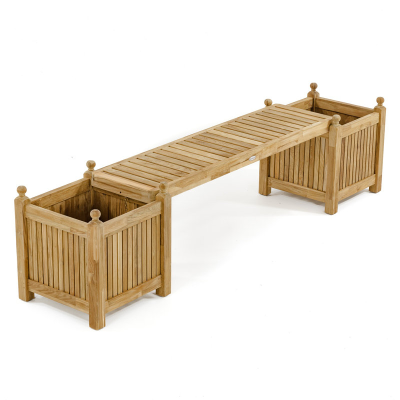 Ensemble de banc de jardinière simple Dampier