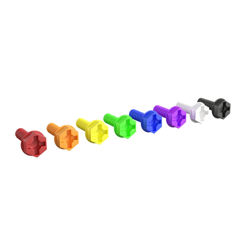Pack d'accessoires de vis pour mur STEAM modulaire de qualité commerciale Bright Beginnings, 512 pièces (mur STEAM non inclus)