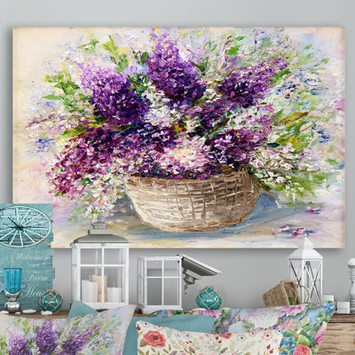 " Still Life Lavender Bouquet " Color Photography Print