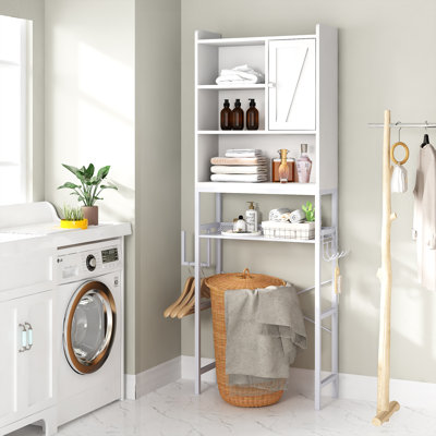 Rangement autoportant au-dessus de la toilette