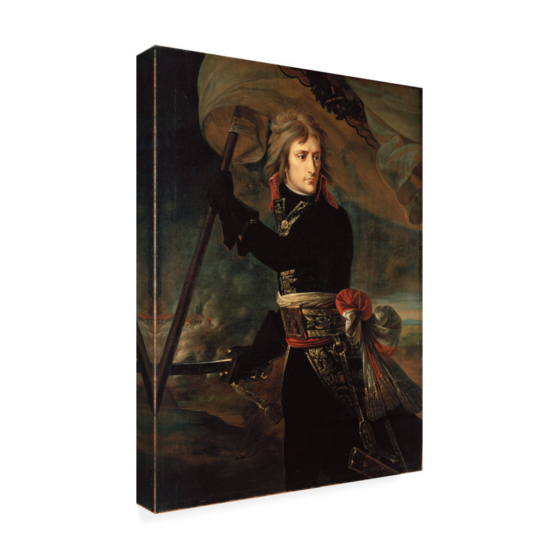 « Napoléon Bonaparte » par gros-impression sur toile tendue, H 47 po x l 35 po x P 2 po