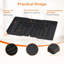 Extra Extendable Utensil Tray for Spoons Forks Knives, 13 Sections, Black