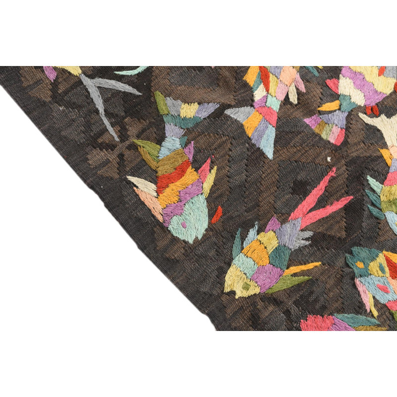 Odell Dark Brown Rug