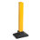 Yellow Semi-Permanent Barrier Post
