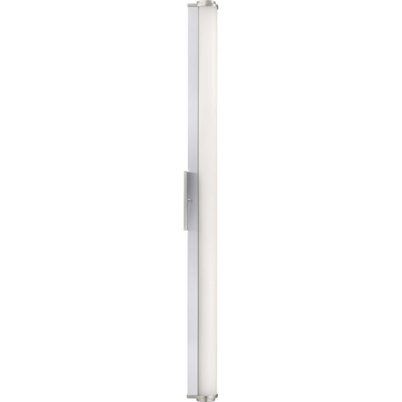 Meuble-lavaboe 1 lumière à del en nickel brossé à luminosité Vedant