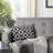 Geometric Feather Throw Pillow-13922354