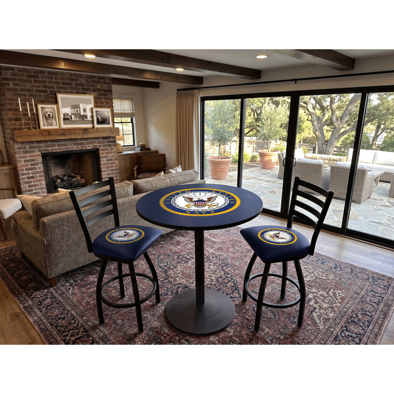 NCAA Swivel 30" Bar Stool