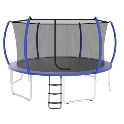 Safetynet intérieur 14 pi avec revêtement thermolaqué - bleu - citrouille-A + B