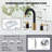 Widespread 2-handle Bathroom Faucet with Drain Assembly-117204186