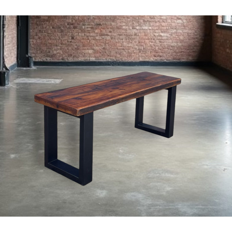 Robust Forest Bench, 20" H x 60" W x 15" D, Brown