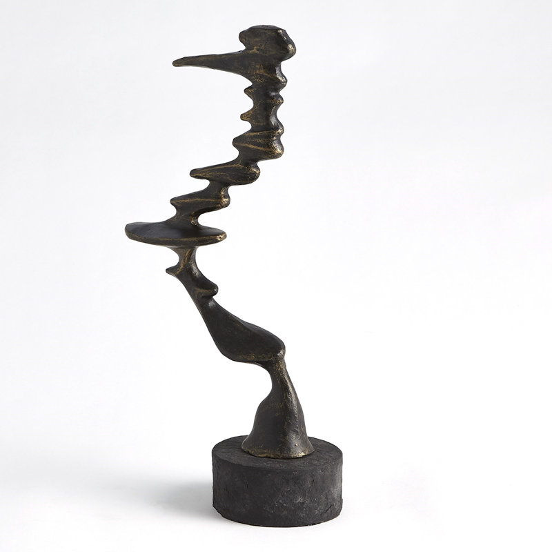 Large Wind Blown Sculpture, Bronze