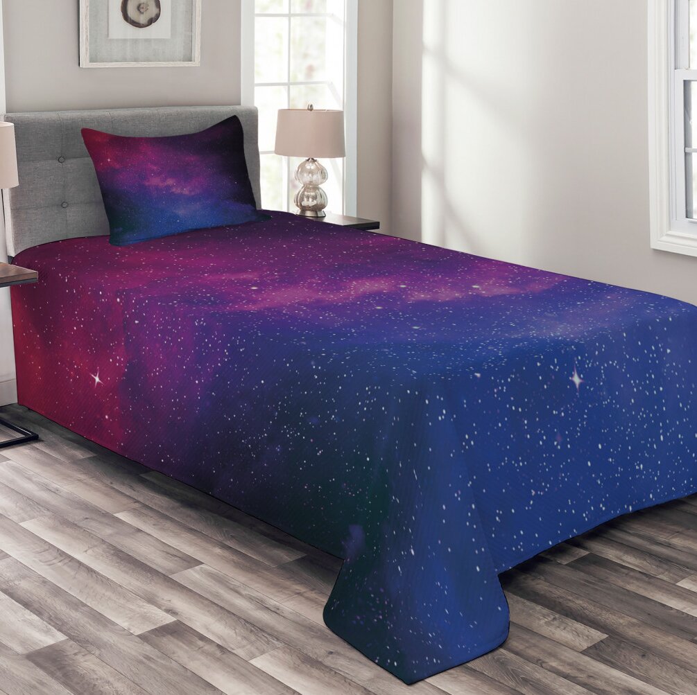 Tagesdecken-Set Fudge Galaxy mit Kissenhülle