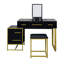 Ensemble coiffeuse avec miroir Makeup-2031779555