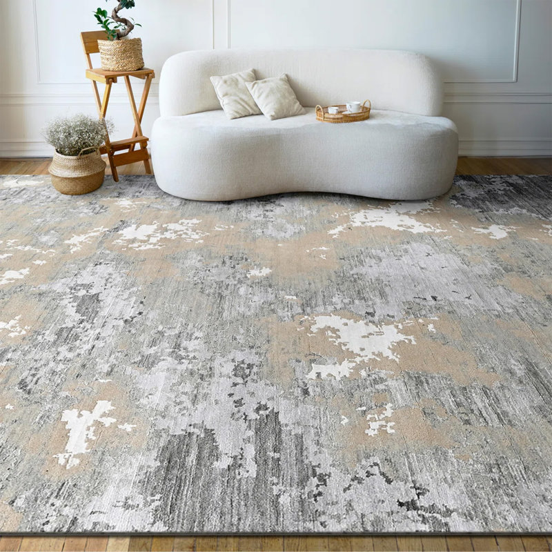 Tapis rectangulaire noué à la main, Rectangulaire 8 pi x 10 pi