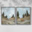 Impression sur cadre West Trail I-Premium - prêt à accrocher - aucun clou requis - aucun clou requis-421195709-421195335