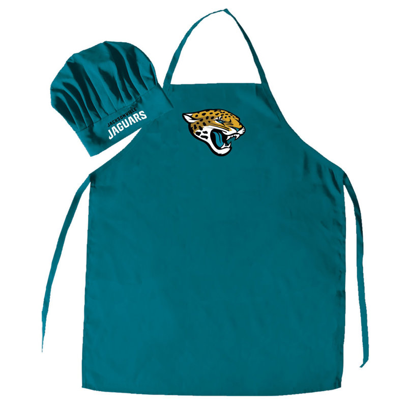 NFL No Pattern Apron Sets, Jacksonville Jaguars