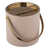 Taupe / or poli