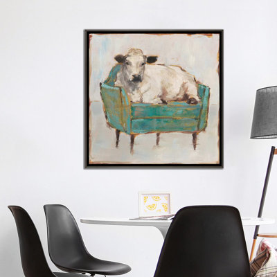 «Moo-ving in I» par Ethan Harper - Peinture
