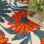 Tapis intérieur / extérieur floral Noleen-1663749527