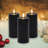 Battery Operated 3D Wick Pillar Candles - 3 Count-1888674252