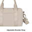 Sac fourre-tout carré pour femme avec compartiments