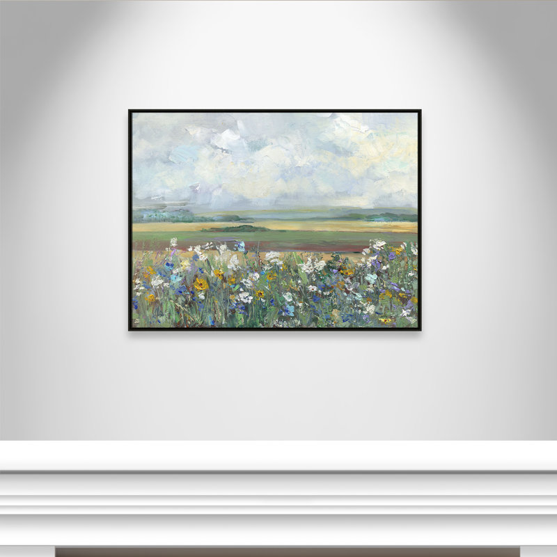 «Far Afield Print» par Sally Swatland, Espresso, H 37,5 po x l 49,5 po