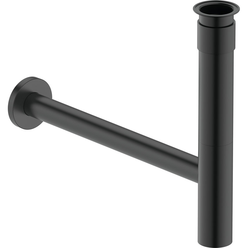 Design Siphon Trap, Black Matte