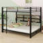 Bunk Bed With Storage Cabinets
