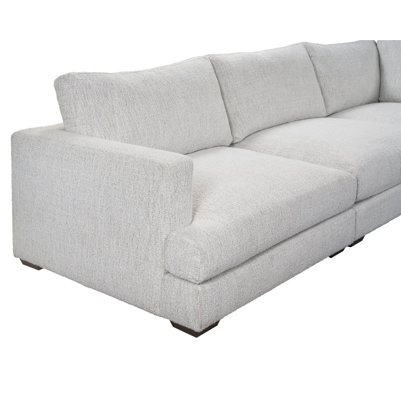Ludwig 5-piece Upholstered Fabric Sectional Sofa