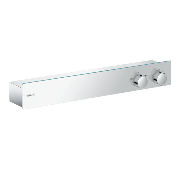 ShowerTablet Temperature Memory Thermostatic Valve Trim with Diverter