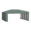 Garage Shelterube résistant au vent et à la neige, vert 20 x 23 x 10-139530008