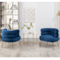 Fauteuil demi-tonneau Demetrius