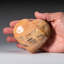 Peach Moonstone Heart Sculpture