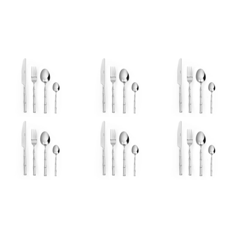Bambu 24 Piece Cutlery Set, Service for 6