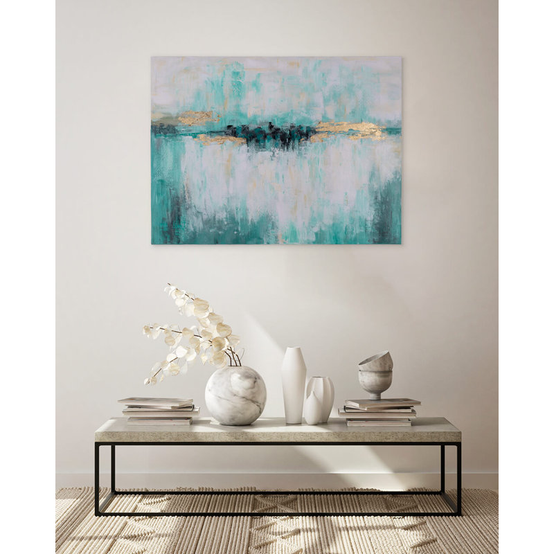 Hand -painted secret of the water acrylic painting