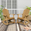 Chaise Adirondack berçante d'extérieur FCR2-69819418
