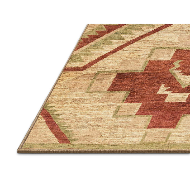Abstract Indoor Rug, Rectangle 8' x 12'