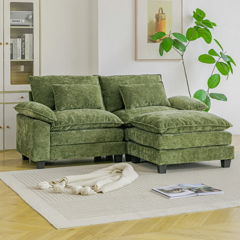 2 Seater Sofa, Green