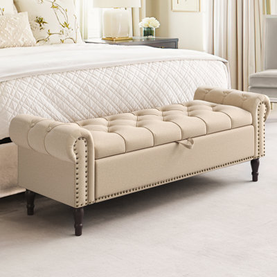 Dawsey Upholstered Storage Bench